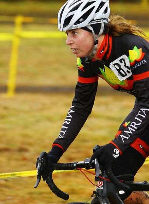 New Yorker Tara Parsons (CRCA) braces herself for the course.