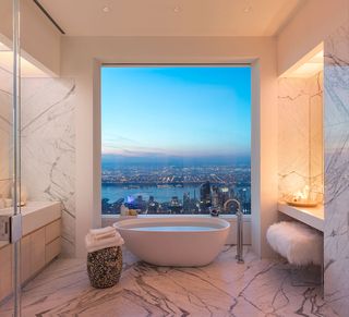 The 92nd-floor penthouse at 432 Park Avenue, New York, NY