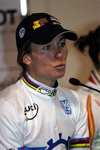 Elite women's TT winner Karin Thurig
