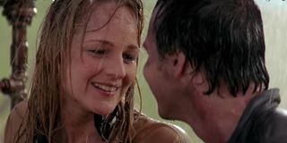 Helen Hunt and Bill Paxton in Twister