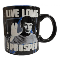 Live Long and Prosper 20oz Ceramic Mug now $19.99 on Walmart