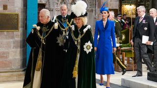 King Charles, Queen Camilla, Prince William and Princess Kate attend the National Service of Thanksgiving and Dedication
