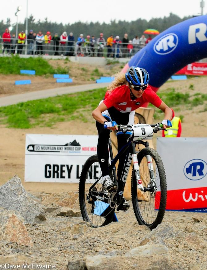 Jolanda Neff (Giant Pro Team) looked impressive for the second week in a row