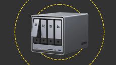 The Ugreen NASync DXP4800 Pro on the ITPro background