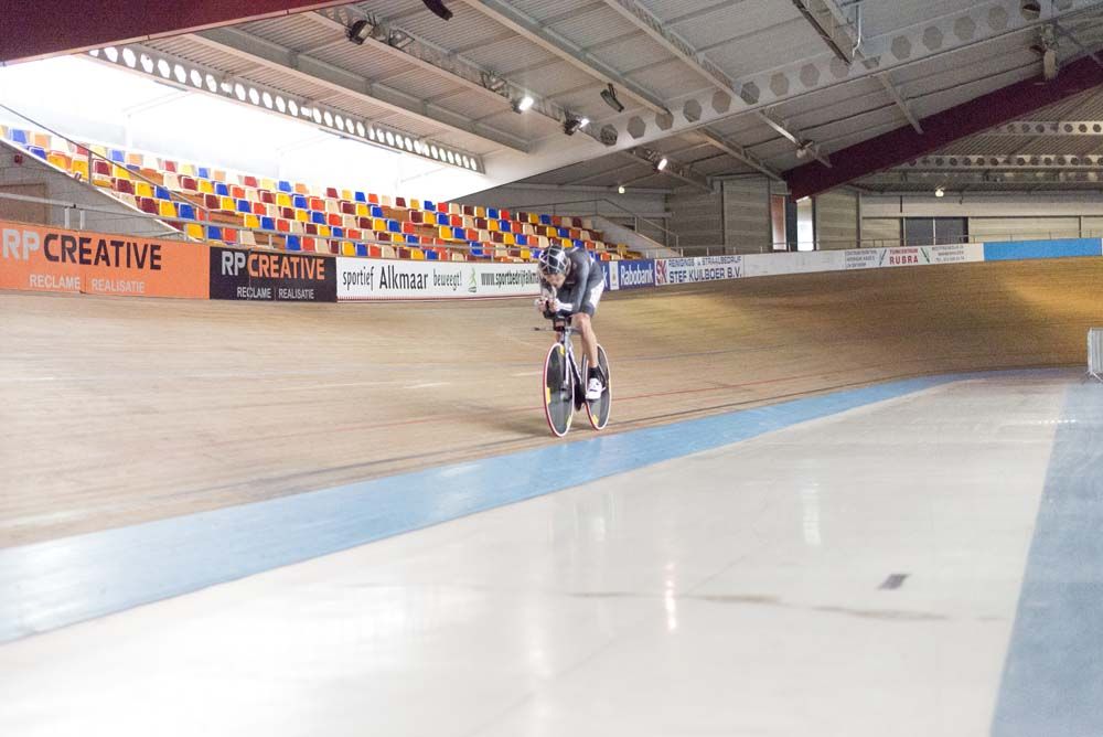 Thomas Dekker has excellent track skills