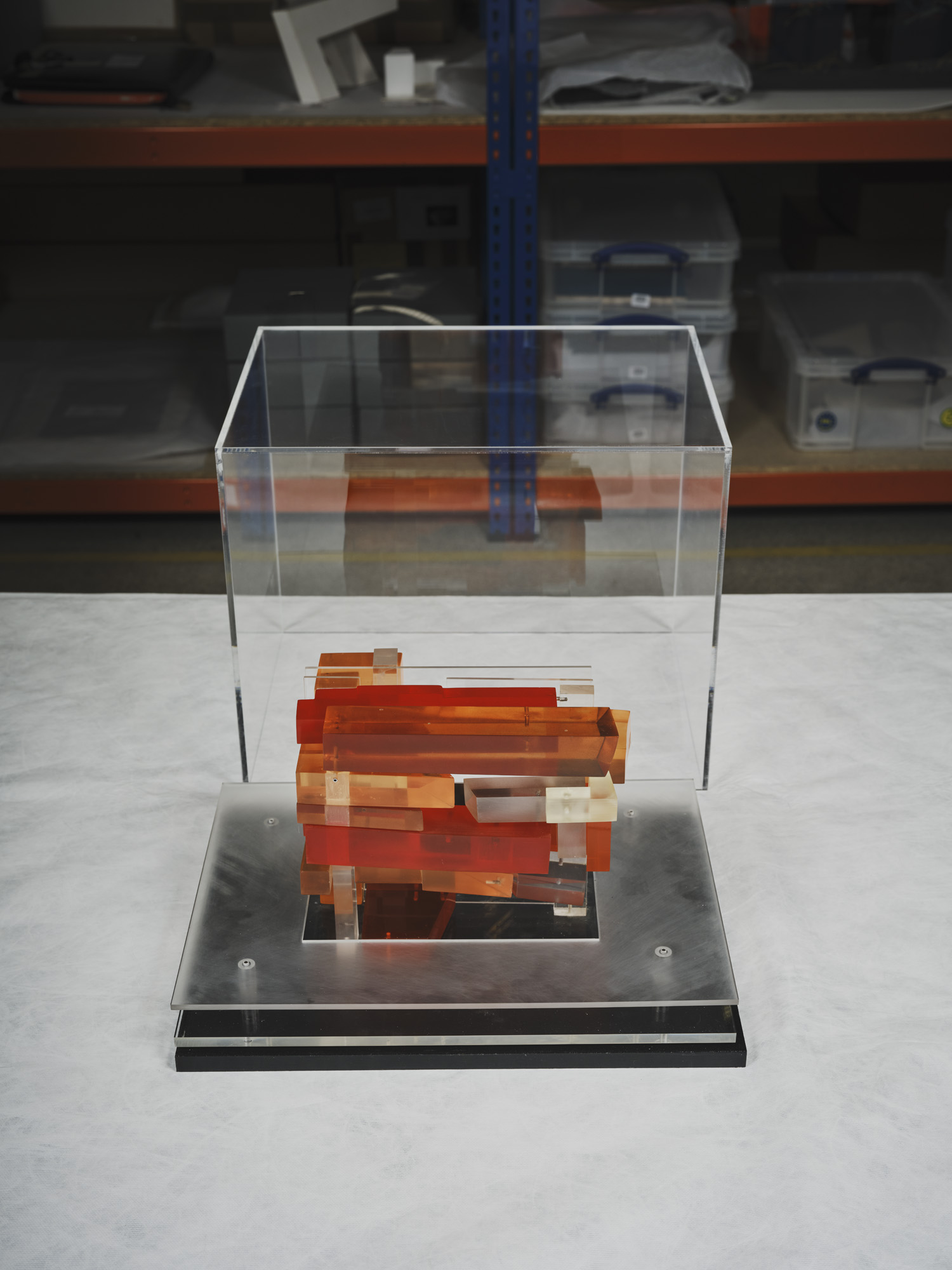 objects at the Zaha Hadid Foundation and archive in London, shot as still life