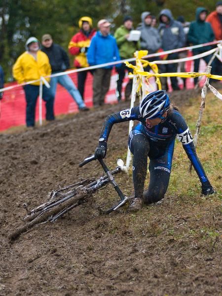 An accumulation of small falls would eventually sap the strength out of many riders.