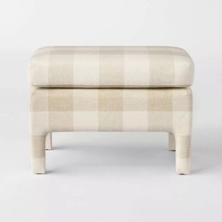 Bellfield Fully Upholstered Ottoman - Threshold™ designed with Studio McGee