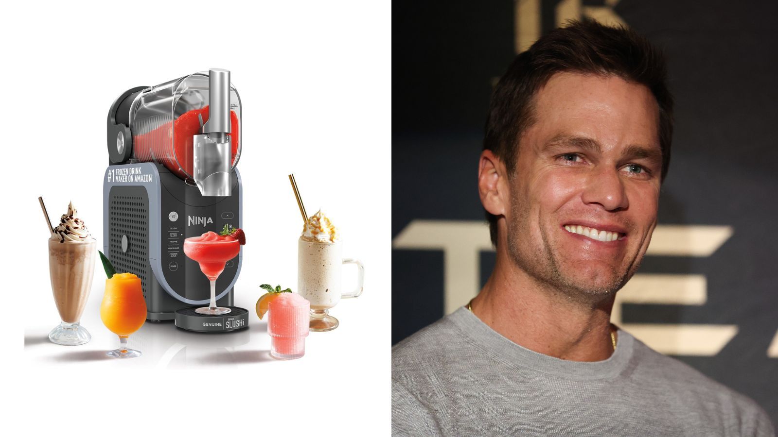 'That's an 11 out of 10' – Tom Brady Swears by the (Quietly Discounted) Ninja Slushi for Delicious Frozen Drinks, Smoothies, and Cocktails