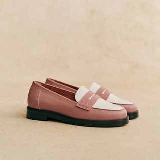 Sezane loafers pink