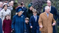 The royals mark their first Christmas with King Charles on the throne
