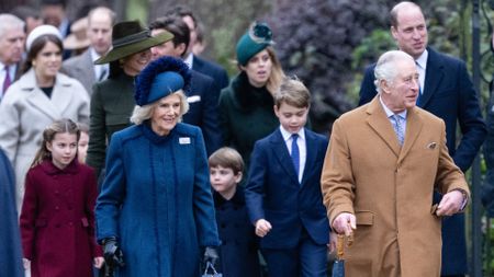 The royals mark their first Christmas with King Charles on the throne