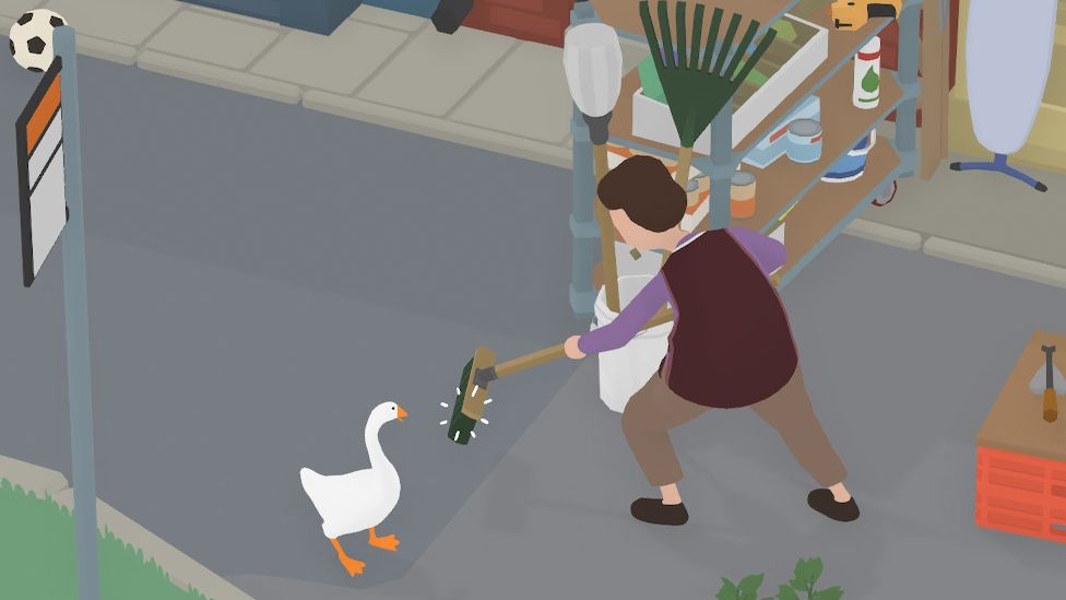Untitled Goose Game – gęś uprzykrza życie mieszkańcom