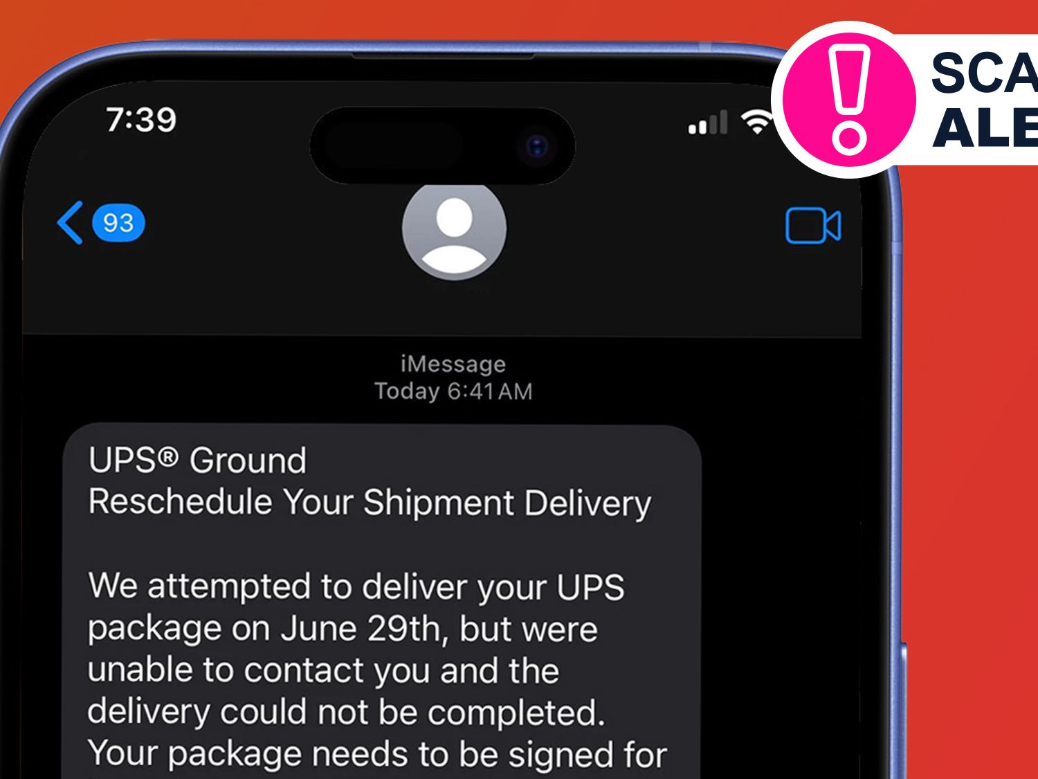 ups ground text scam UPS: Your parcel is waiting. Pay customs fee sms example