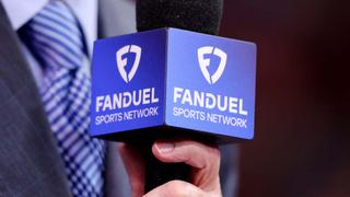 FanDuel Sports Network microphone flag