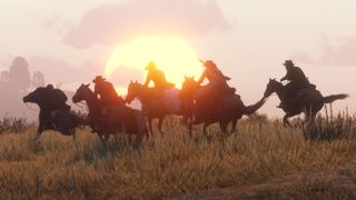 Cowpokes riding out in Red Dead Online.