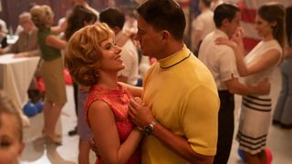 Scarlett Johansson and Channing Tatum in &quot;Fly Me to the Moon&quot;