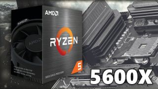 AMD Ryzen 5 5600X CPU with MSI motherboard