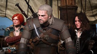 The Witcher 3: Wild Hunt - Geralt, Triss and Yennefer