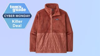 Patagonia Re-tool Hybrid Pullover in brown