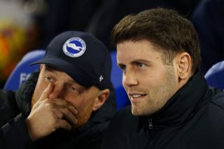 Brighton and Hove Albion boss Fabian Hurzeler