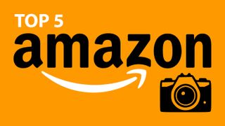 Amazon logo with camera icon