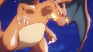 Charizard in the Pokemon anime.