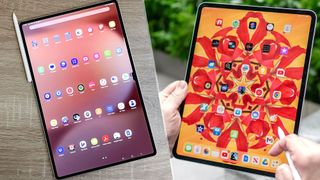 Samsung Galaxy S10 Ultra vs iPad Pro M4