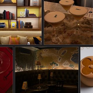 NYC restaurant collage