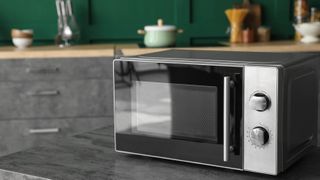 Convection microwave on countertop