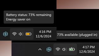 Windows 11 battery indicator revamp delivers color coding and more