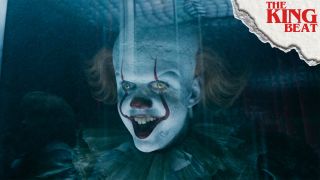 Bill Skarsgård as Pennywise in a funhouse IT: Chapter 2