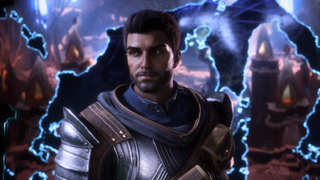 Dragon Age: The Veilguard screenshot featuring one possible male Rook