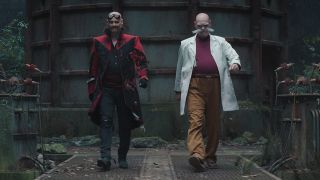 Ivo Robotnik and Gerald Robotnik walking next to each other in Sonic the Hedgehog 3