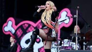 Avril Lavigne at Glastonbury