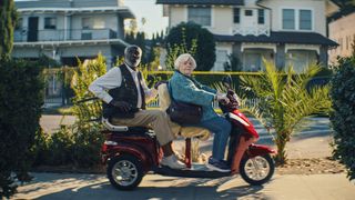 Richard Roundtree and June Squibb in Thelma