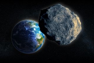 earth, asteroid