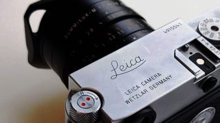 Leica Logo on Leica M-A