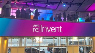 AWS re:invent 2024 signage