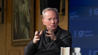 Former CEO &amp; Chairman of Google, Eric Schmidt, talks at Columbia University’s School of International and Public Affairs