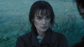 Keira Knightley looking mad in Pride and Prejudice.