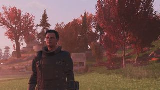 A player Ghoul in Fallout 76