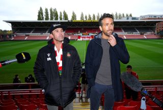 Wrexham owners Ryan Reynolds and Rob McElhenney