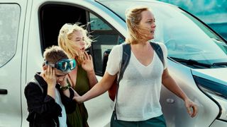 Bernard Storm Lager, Alma Günther and Ingrid Bolsø Berdal in &quot;La Palma&quot; now streaming on Netflix