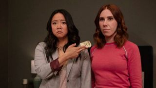 Stephanie Hsu and Zosia Mamet in Peacock&#039;s Laid.