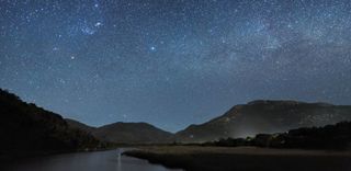 Tidal River in Wilsons Promontory, Victoria, counting stars