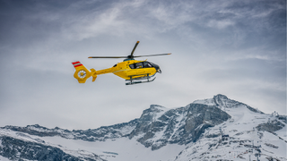 Mountain Rescue helicopter