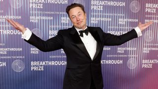 LOS ANGELES, CALIFORNIA - APRIL 13: Elon Musk attends the 2024 Breakthrough Prize Ceremony at Academy Museum of Motion Pictures on April 13, 2024 in Los Angeles, California. (Photo by Taylor Hill/Getty Images)