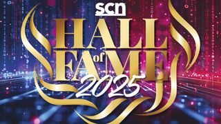 The SCN Hall of Fame 2025 logo. 