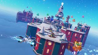 Astro Bot Winter Wonder level